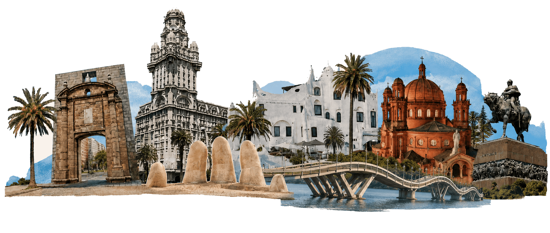 Íconos y monumentos emblemáticos de Uruguay